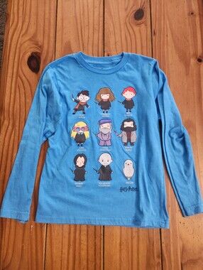 Harry Potter Kids Long Sleeve Tee Multi Color Size Small